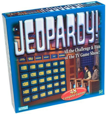 

Hasbro Jeopardy All The Challenge & Fun Of The Tv Show Board Game