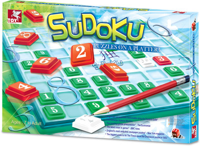 

Toy Kraft Sudoku Puzzles on a Platter Board Game