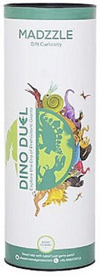 

MadRat Madzzle Dino Duel Green Board Game