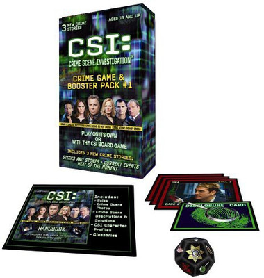 

Specialty Board Games Csi Crime Booster Pack Board Game