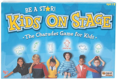 

University Games Kids on Stage-The Charades Game for Kids Board Game