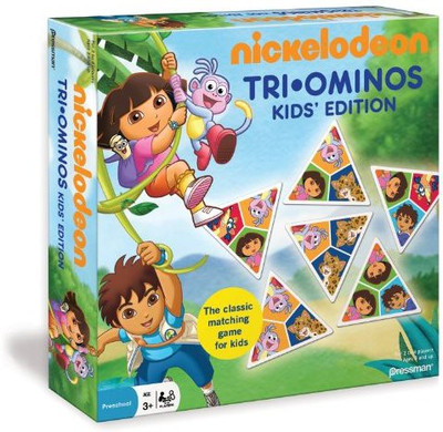 

Pressman Toy Nickelodeon Triominos For Kids Board Game