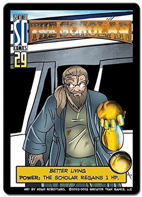 

Greater Than Games Sentinels Of The Multiverse The Scholar Board Game