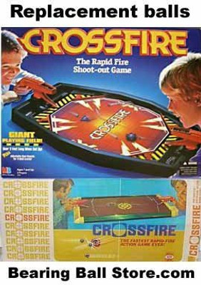 

BC Precision 40 Replacement Milton Bradley Ideal Crossfire Steel Balls Board Game