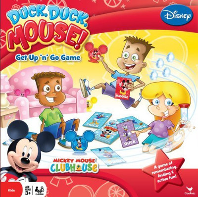 

Cardinal Industries Disney Mickey Mouse Duck Duck Mouse No Reading Required Board Game