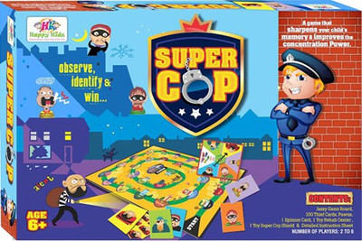 

Happy Kidz Super Cop Board Game