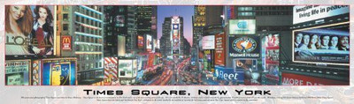 

Buffalo Games Panoramic Times Square New York 750 Piece Jigsaw Puzzle Board Game