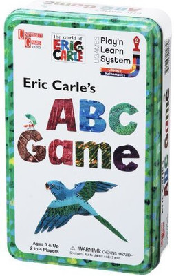 

University Games Eric Carle'S Abc Travel Tin Board Game