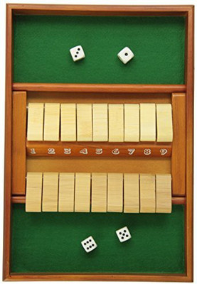 

CHH Double Sided 9 Number Shut The Box Board Game