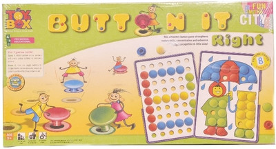 

Toysbox Button it Right Board Game