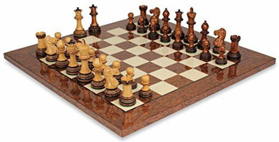 

The Chess Store Parker Staunton Chess Set In Burnt Golden Rosewood Board Game