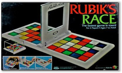 

IDEAL Toy Corporation Rubik'S Race The Fastest In Town Board Game