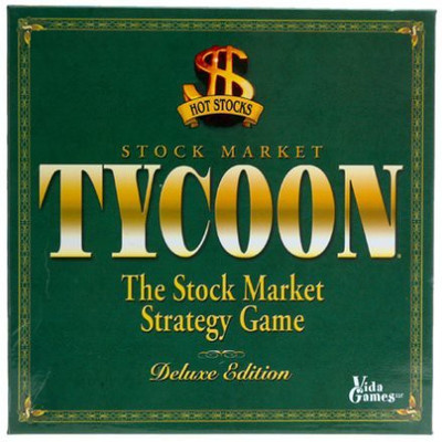 

White Mountain Puzzles Tycoon The Stock Market Strategy Deluxe Edition Board Game