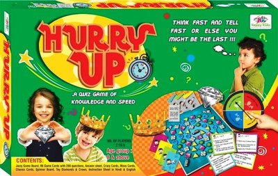 

Jaibros Hurry Up Quiz of Knowledge and Speed Board Game