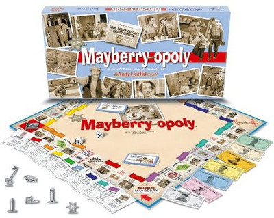 

Late for the Sky Mayberry-Opoly Board Game