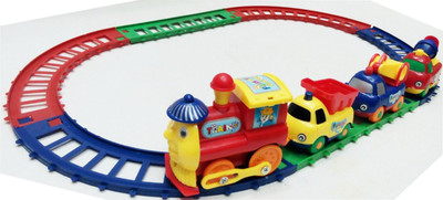 

Toysocean Cartoon Play Train Set Board Game
