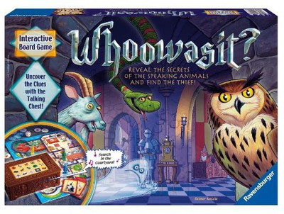 

Ravensburger who was it Award winning electronics Board Game