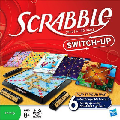 

Hasbro Scrabble Switchup Board Game