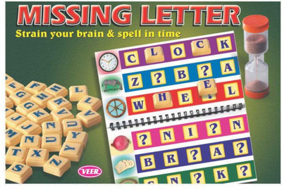 

Ratnas Missing Letter Board Game