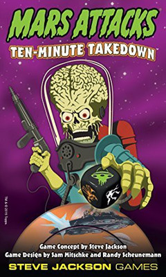 

Steve Jackson Games Mars Attacks Ten Minute Take Down Board Game