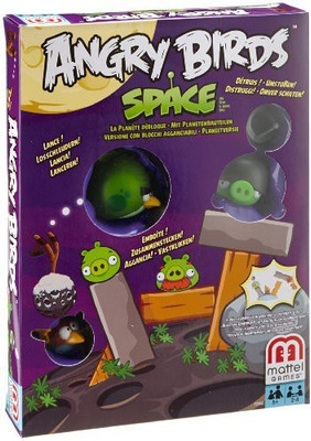 

Mattel Angry Birds Space Planet Block Board Game