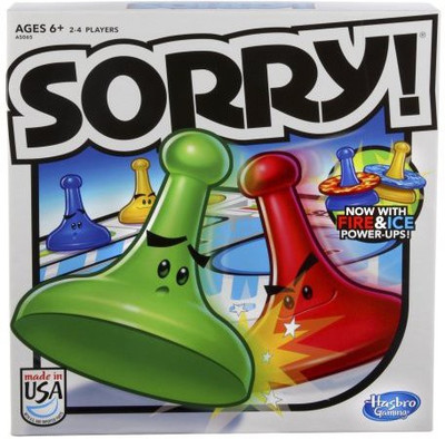 

Hasbro Sorry 2013 Edition Board Game