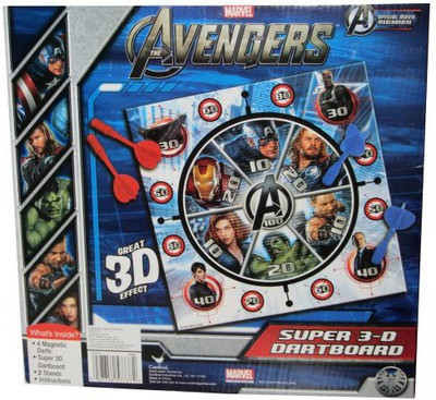 

Cardinal Games Avengers 3D Magnetic Dart Board Game