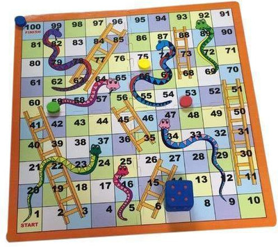 

Cutez Snakes & Ladders Board Game