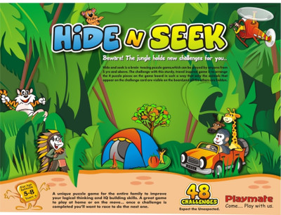 

Playmates Toys Hide N Seek Jungle Board Game