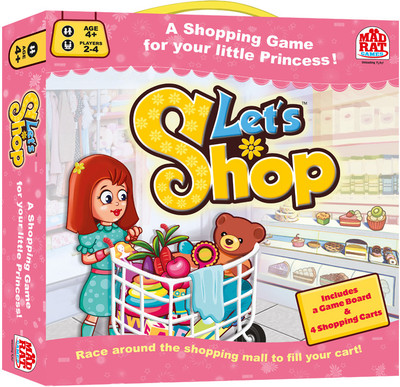 MadRat Games Lets Shop Strategy & War Games Board Game MadRat Games Lets Shop Strategy & War Games Board Game