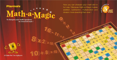 

Playmates Toys Math-A-Magic Board Game