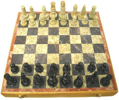

Artisan Soapstone Chess Set Board Game