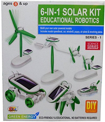 

Ekta 6 IN 1 SOLAR KIT EDUCATIONAL ROBOTICS SERIES 1 Board Game