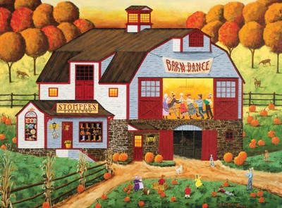

Buffalo Games Art Poulin Barn Dance 1000 Pieces Jigsaw Puzzle Board Game