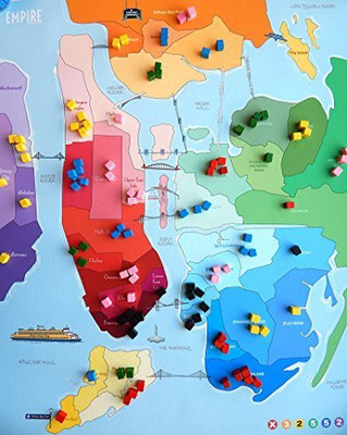 

Gundred Games Empire The Of New York Board Game