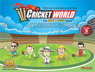 

Playmates Toys Hide N Seek Cricket World Board Game