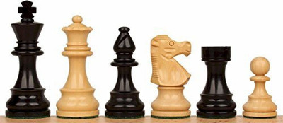 

The Chess Store French Lardy Staunton Chess Set In Ebonized Boxwood 325" Board Game