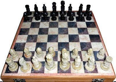 46% OFF on Stonkraft Handcrafted Stone Inlaid with Stone Carved Coins, Pieces 12 inch Chess Board(Multicolor) 46% OFF on Stonkraft Handcrafted Stone Inlaid with Stone Carved Coins, Pieces 12 inch Chess Board(Multicolor)