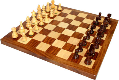 70% OFF on Stonkraft Rosewood 16 inch Chess Board(Multicolor) 70% OFF on Stonkraft Rosewood 16 inch Chess Board(Multicolor)