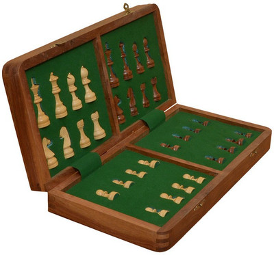 

Chessbazaar Travel Series Folding Magnetic Chess Board Game