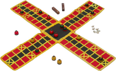 

JindalCrafts.com Paschisi Board Game