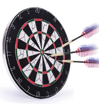 

Dezire Dart Board Flocked With 6 Darts Board Game