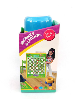 

Akki Collection snake and ladder Board Game