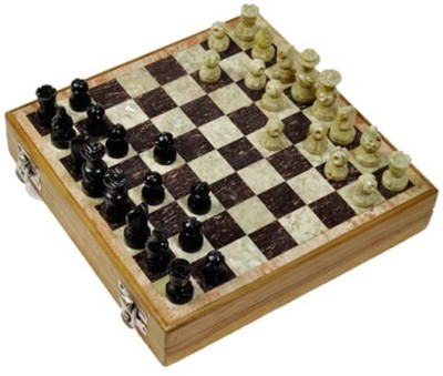 

Anshul Fashion Masterfully Handcrafted With Makrana Marble Chess Board Board Game