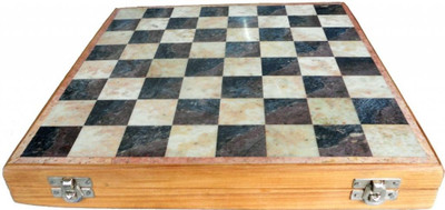 

Traditional Rajasthan Handcrafted Stone Inlaid with Stone Carved Coins Board Game
