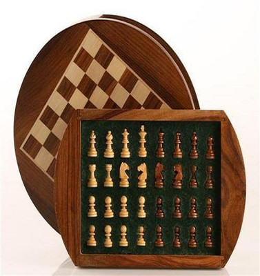 

3T Wooden Magnetic Round Board Game