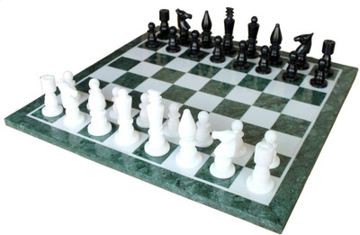 

Pooja Creation Marble Chess Board 12inch Board Game