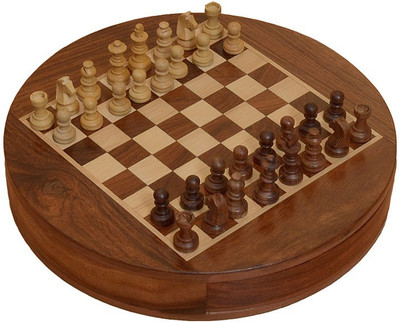 

Chessbazaar Travel Series Round Magnetic Chess Board Game