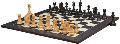 

Chessbazaar Pegasus Series Artisan Staunton Set & Black Anigre Maple Board Game