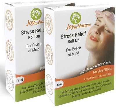 

JoybyNature Stress Relief Roll On Pack of 2 Roll On(16 ml)